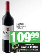 La Motte Millennium-750ml Each