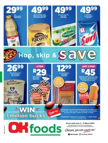 OK Foods Kwa-Zulu Natal : Hop, Skip & Save (06 March - 17 March 2024)