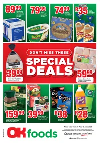 OK Foods KwaZulu-Natal : Don't Miss These Special Deals (26 May 2025 - 08 June 2025)