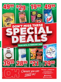 OK Foods Kwa-Zulu Natal : Don't Miss These Special Deals (07 February - 18 February 2024)