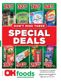 OK Foods Kwa-Zulu Natal : Don't Miss These Special Deals (10 April - 21 April 2024)