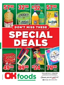 OK Foods Kwa-Zulu Natal : Don't Miss These Special Deals (08 May - 19 May 2024)