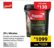 Plascon Micatex 705421-20Ltr