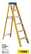 6-Step Fibreglass Ladder (1.8m) 721165