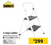 Builders 2-Step Ladder WK2029W 750410
