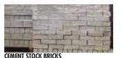 Cement Stock Brick-Each