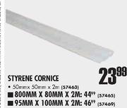 Styrene Cornice-800mm*80mm*2m