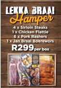 Lekka Braai Hamper-Per Box