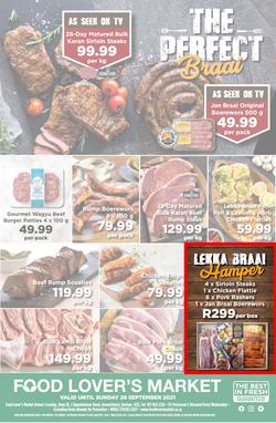 Food Lover's Market KwaZulu Natal - Arbour Crossing : The Perfect Braai (20 September - 26 September 2021), page 1