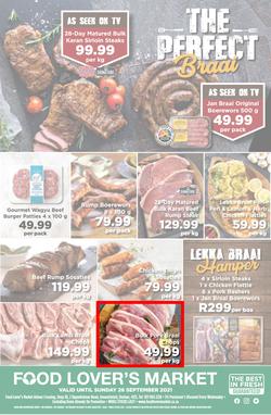 Food Lover's Market KwaZulu Natal - Arbour Crossing : The Perfect Braai (20 September - 26 September 2021), page 1