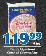 Cambridge Food Chicken Drumsticks-4Kg