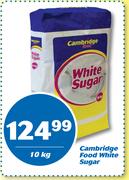 Cambridge Food White Sugar-10Kg
