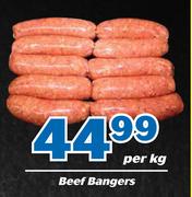 Beef Bangers-Per Kg