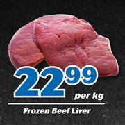Frozen Beef Liver-Per Kg