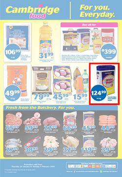 Cambridge Food KZN : January Month End (24 Jan - 5 Feb 2019), page 1