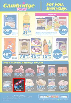 Cambridge Food KZN : January Month End (24 Jan - 5 Feb 2019), page 1