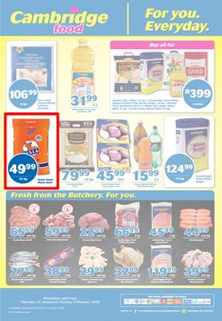 Cambridge Food KZN : January Month End (24 Jan - 5 Feb 2019), page 1