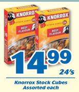 Knorrox Stock Cubes 24's-Each