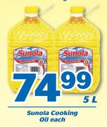 Sunola Cooking Oil 5L-Each