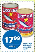 Lucky Star Pilchards 400g-Each