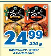 Rajah Curry Powder 200g-Each