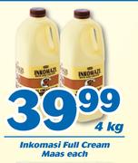 Inkomasi Full Cream Maas 4Kg-Each