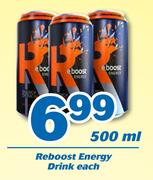 Reboost Energy Drink 500ml-Each