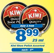 Kiwi Shoe Polish-2X25ml