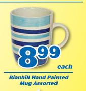 Rianhill Hand Painted Mug-Each