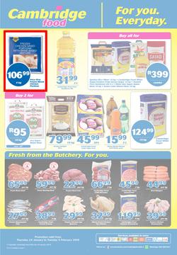 Cambridge Food KZN : January 2019 Month End (24 Jan - 5 Feb 2019), page 1