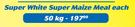 Super White Super Maize Meal-50Kg