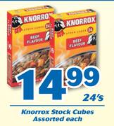 Knorrox Stock Cubes 24's-Each