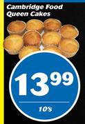 Cambridge Food Queen Cakes-10's
