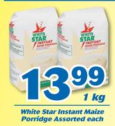 White Star Instant Maize Porridge 1Kg-Each