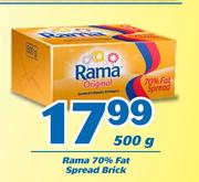 Rama 70% Fat Spread Brick-500g