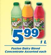 Fusion Dairy Blend Concentrate 1L-Each