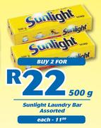 2Sunlight Laundry Bar-2X500g