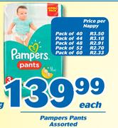 1Pampers Pants-Each