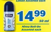 1Nivea Roll-On 50ml-Each