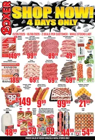 Boxer Super Stores KwaZulu-Natal : 4 Days Only (13 August - 16 August 2026)