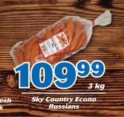 Sky Country Econo Russians-3kg