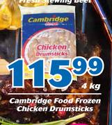 Cambridge Food Frozen Chicken Drumsticks-4kg