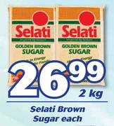 Selati Brown Sugar-2Kg Each