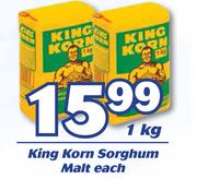 King Korn Sorghum Malt-1Kg Each