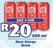 Roxy Energy Drink-4X500ml