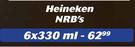 Heineken NRBs-6 x 330ml