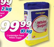 Cambridge Food White Sugar-10kg