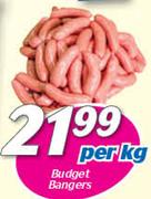 Budget Bangers-Per kg