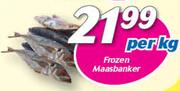Frozen Maasbanker-Per kg