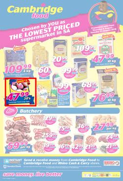 Cambridge Food KZN : August Mid Month (9 Aug - 21 Aug 2018), page 1